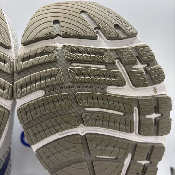 Brooks Adrenaline GTS 22 Gray Blue Running Shoes Womens Size 9.5 B - Picture 13 of 14